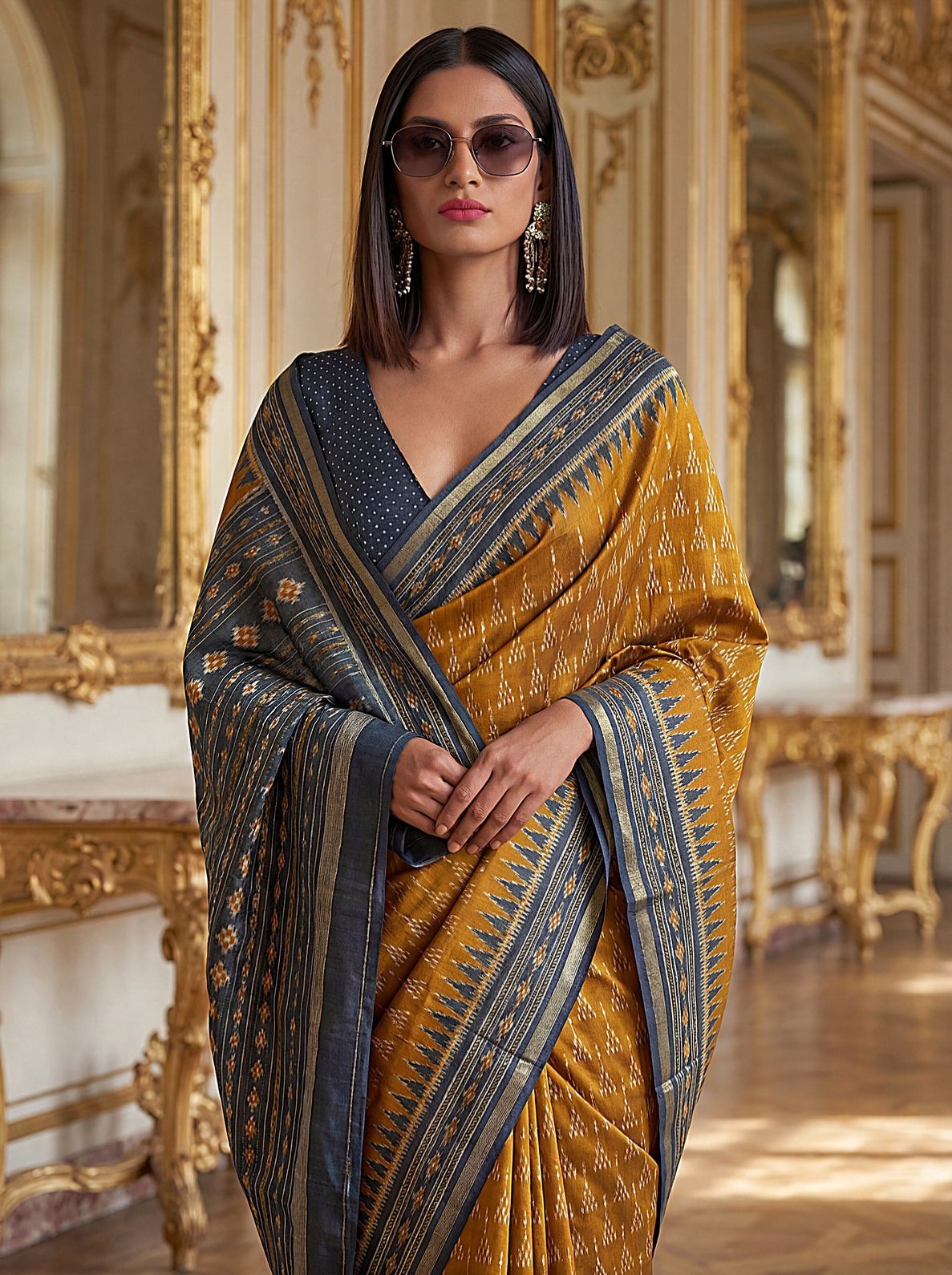 Pure Cotton Zari Border Saree