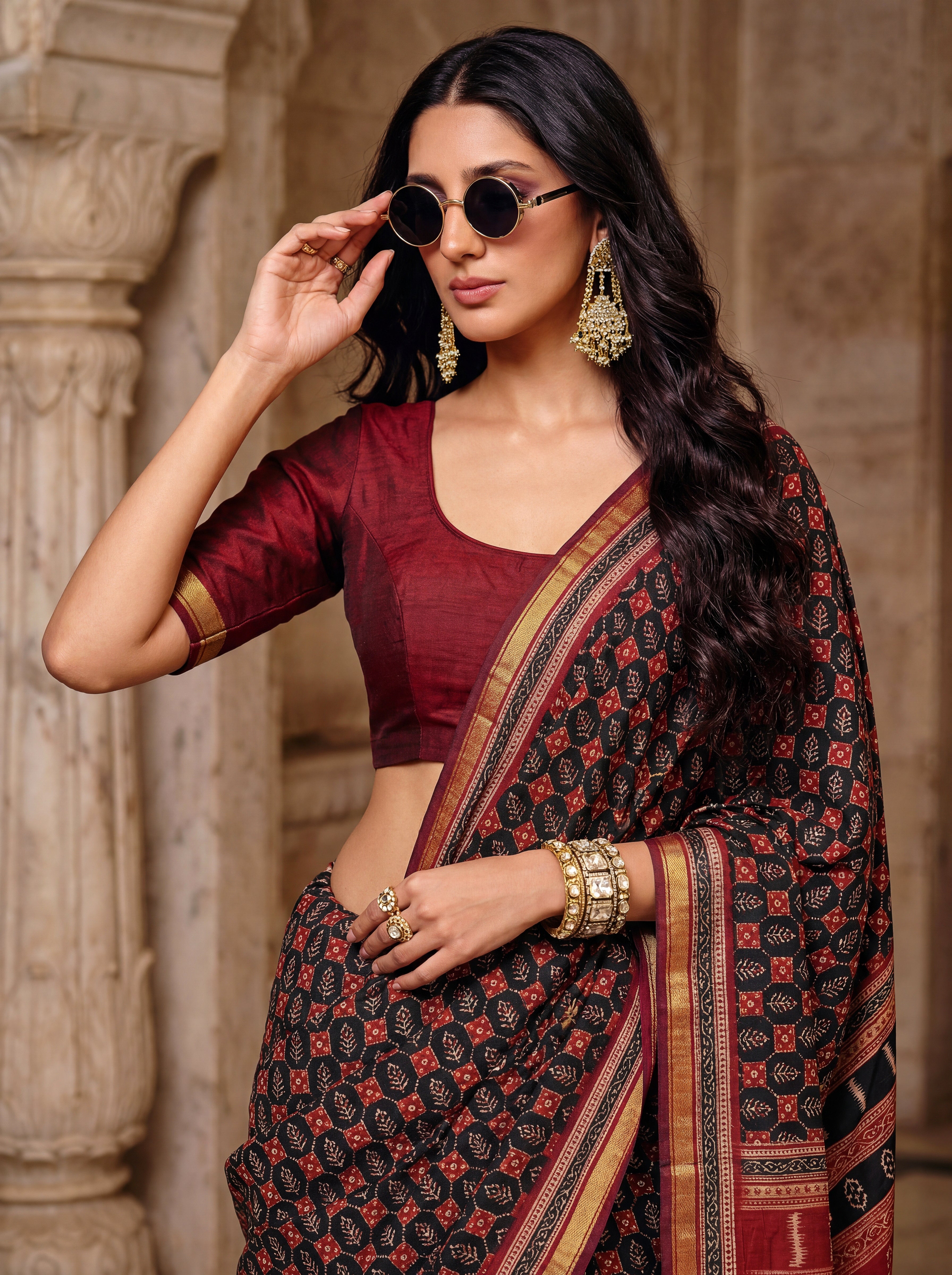 Pure Cotton Saree with Rich Pallu