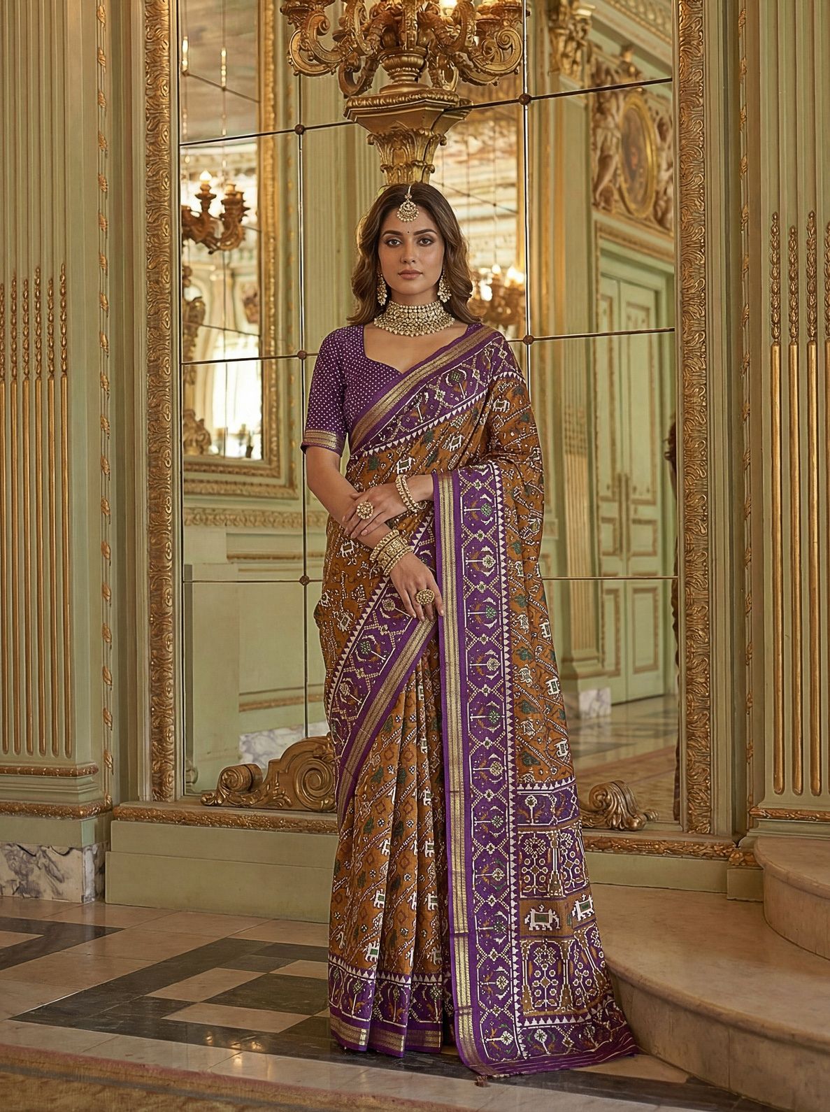 Pure Cotton Patola Saree