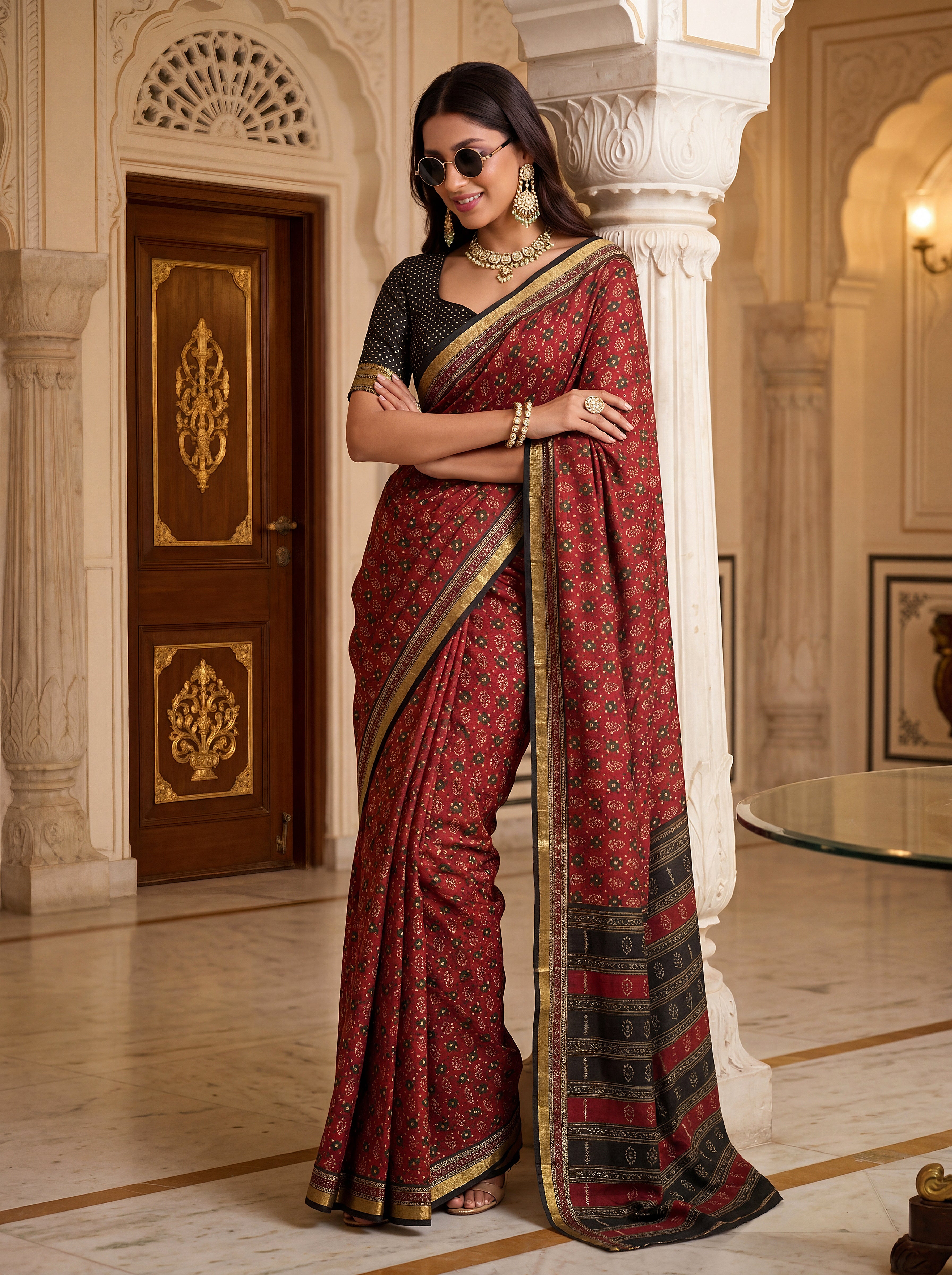 Pure Cotton Saree with Rich Pallu