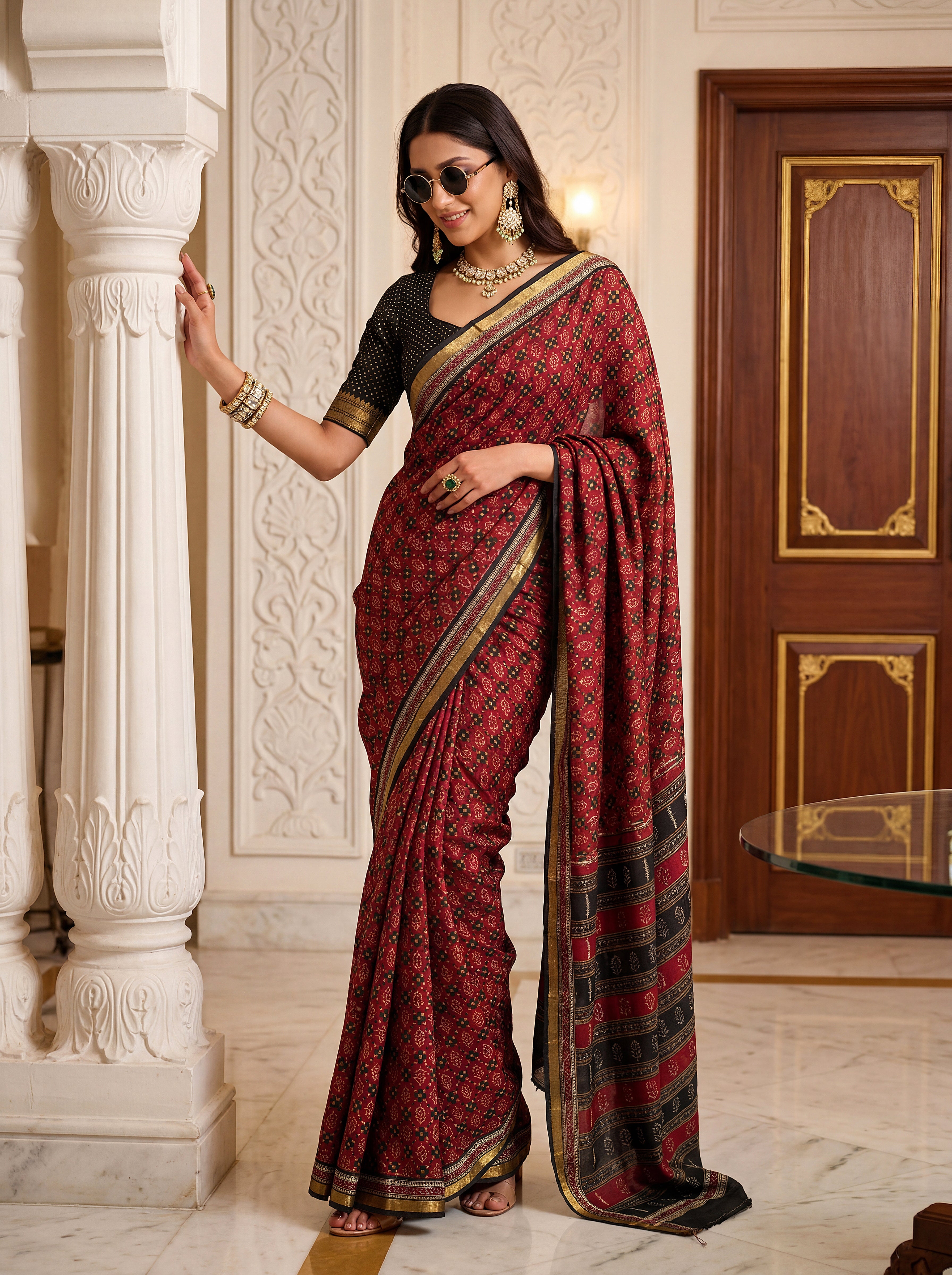 Pure Cotton Saree with Rich Pallu