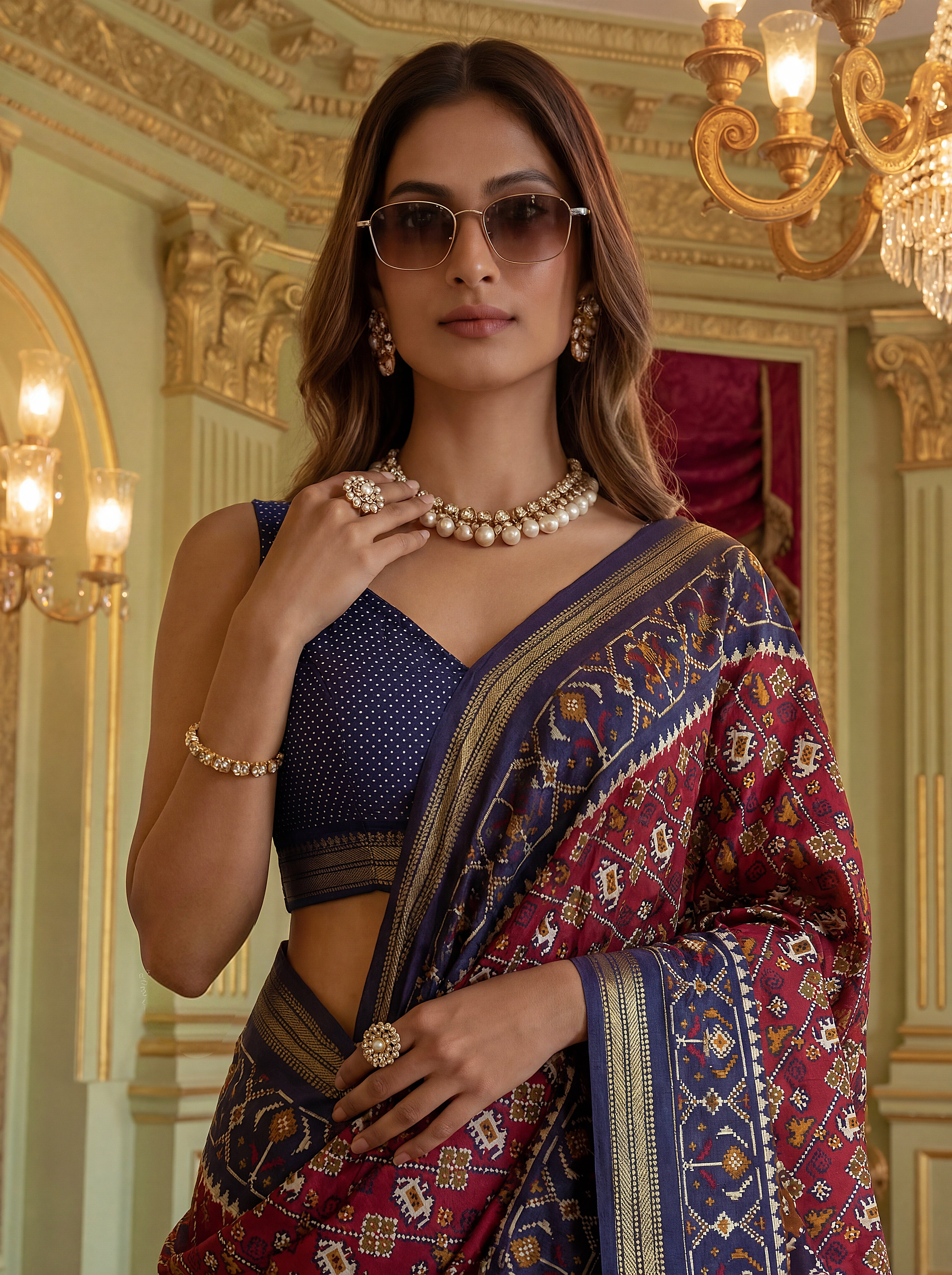Pure Cotton Patola Saree