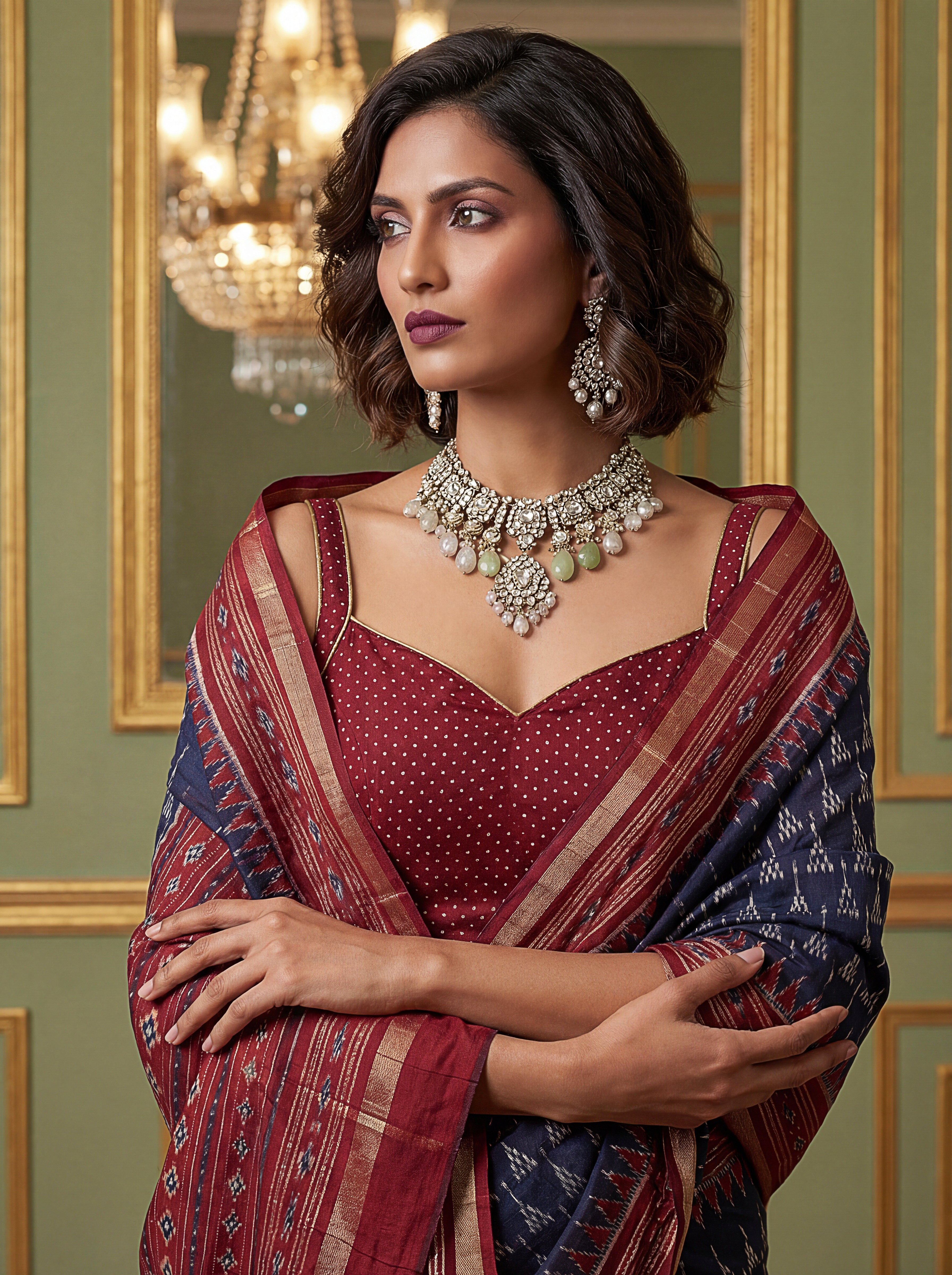 Pure Cotton Zari Border Saree